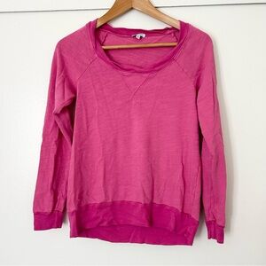 Splendid Pink Long Sleeve Shirt